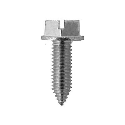 16826-SLOTTED HEX WASHER HEAD ZINC M6-1.0 X 20MM 50pk