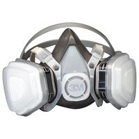 3M™ 07193 Disposable Half Facepiece Respirator, L Mask, Filter Class: P95