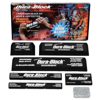 Trade Associates 7pc Dura-Block Hook &amp; Loop Sanding Blocks