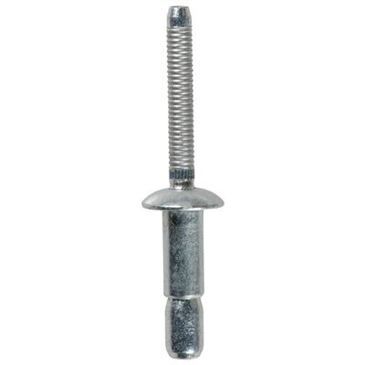 17427-INTERLOCK RIVET 1/4 DIA. 5/64-3/8 GRIP STEEL