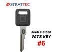 TK-GM-595516  GM Single Sided Vats Key Strattec 595516 #6
