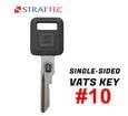 TK-GM-595520  GM Single Sided Vats Key Strattec 595520 #10