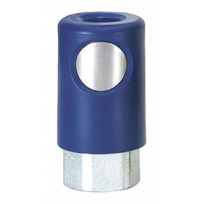 PRVIRC061201- Prevost COUPLER 1/4&quot;FEMALE SILVER F/MIL727