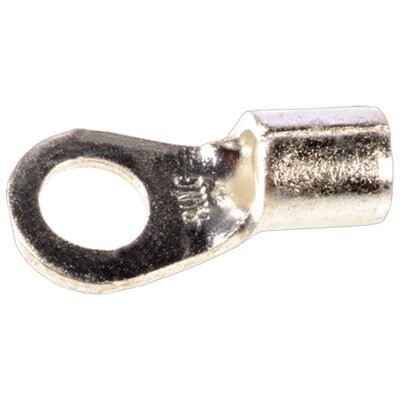 15168-4 GA.3/8 STUD RING TERMINALNON-INSUL 10pk