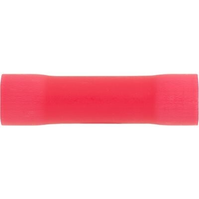 17037-VINYL INSULATED BUTT CONNECTOR 8 GA RED 10pk