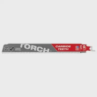 Milwaukee Tool 9&quot; 7 TPI TORCH CARBIDE TEETH METAL CUTTING SAWZALL RECIP SAW BLADE