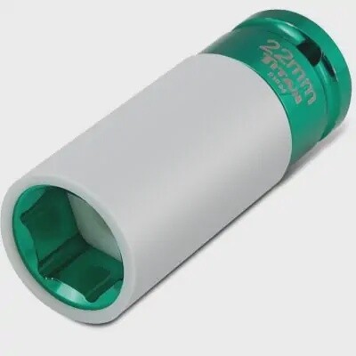 TITAN 22MM 1/2&quot; DR LUG NUT SOCKET