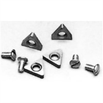 AmmcoCO 10pk Pos Rake Bits w/Carb Inserts Amm/Accu Lathes