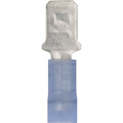12147- SOLDERLESS TERMINAL 1/4 MALE QUICK SLIDE 16/14 GA 25pk