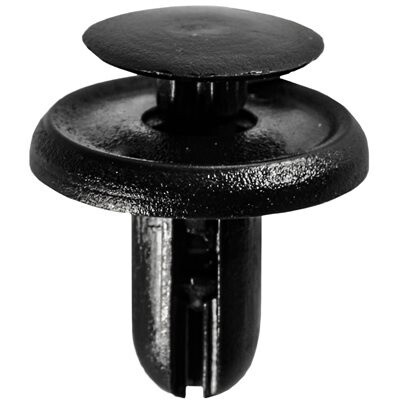 21658-Subaru &amp; Mitsubishi Push Type Retainer- Black Nylon 10pk