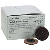 3M Company Scotch-Brite™ Roloc™ Surface Conditioning Disc, 07480, SC-DR, A/O Coarse, TR, 2 in