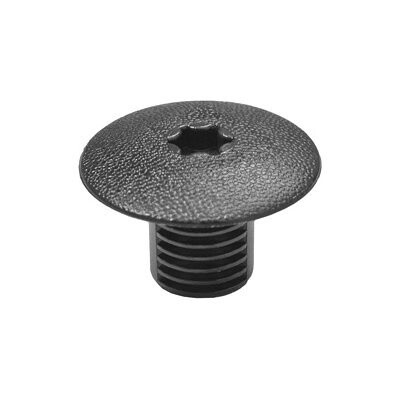 18249-CHRYSLER COWL TOP STUD COVER BLACK NYLON 25pk