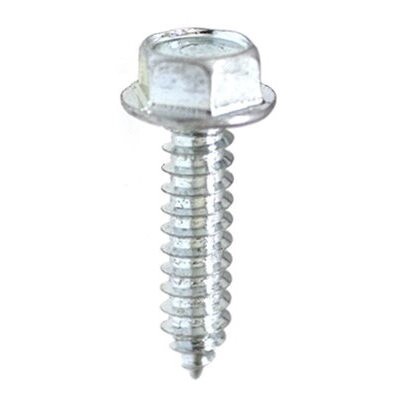 2369- #10 X 1/2 IND. HEX HD TAP SCREW 5/16 HEX ZINC