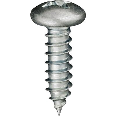 2367- #12 X 3/4 PHILLIPS PAN HEAD TAP SCREW ZINC