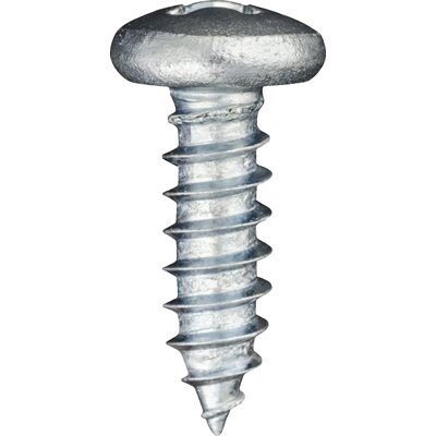 10 X 5/8 PHILLIPS PAN HEAD TAP SCREW ZINC
