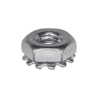 10-24 HEX KEPS NUTS ZINC