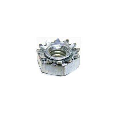 10-32 HEX KEPS NUTS ZINC