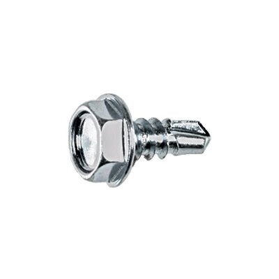 9613-#10 X 1/2 HEX WASHER HEAD TEKS T.SZINC 100pk