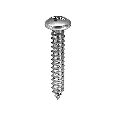 14 X 1 3/4 PHILLIPS PAN HEAD TAP SCREW ZINC