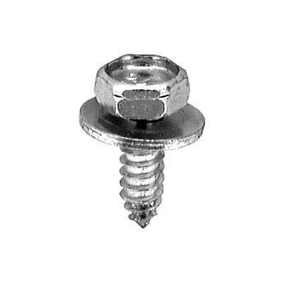 14 X 1 1/2 HEX HEAD SEMS TAP SCREW ZINC