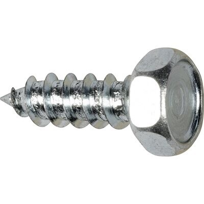 14 X 3/4 IND HEX HD TAP SCREW 3/8 HEX SIZE ZINC