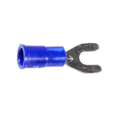 VINYL INSULATED SPADE TERMINAL - 16-14 GA. #4 - #6 STUD SIZE