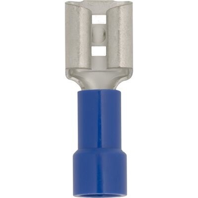 VINYL INSULATED 1/4 FEMALE QUICK CONNECT - 16-14 GA.&quot;
