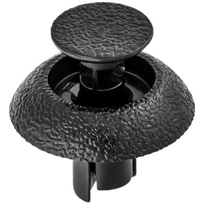 21201-TOYOTA &amp; LEXUS PUSH-TYPE RETAINER BLACK NYLON 10pk