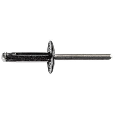 20741- SPECIALTY RIVET ALL ALUMINUM BLACK - GM 25pk