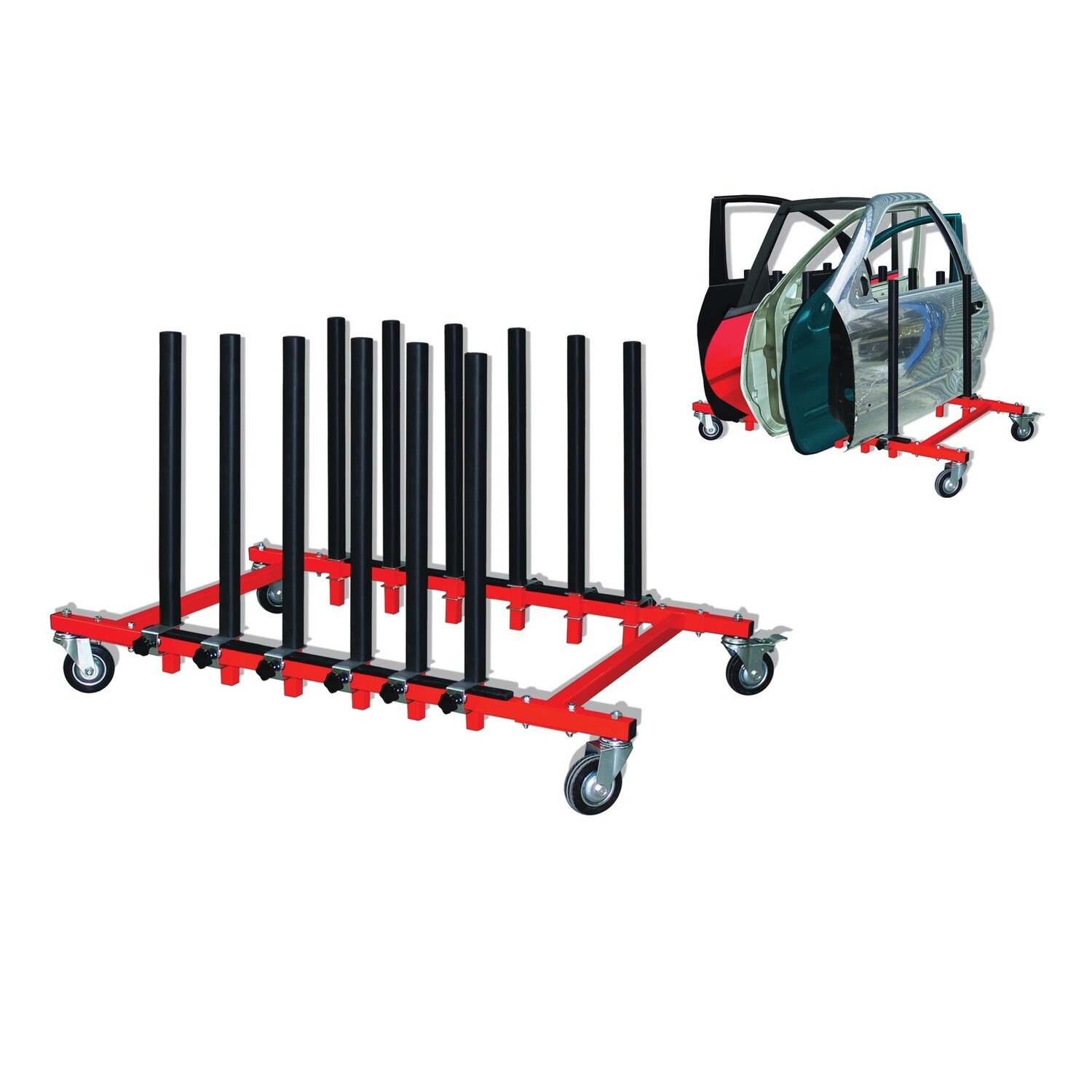 PRO-TEK EQ-300PTA-2 Mobile Panel Rack