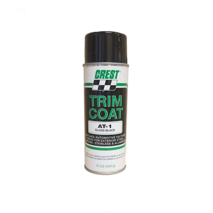 TRIM COAT | GLOSS BLACK