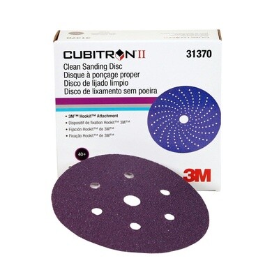 3M- 31370- 6in|40+|CubitronII HookIt ClnSand Disc|2