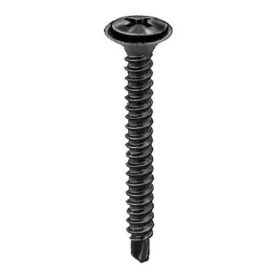 18460-PHIL OVAL HD SEMS TEKS TAP SCREW 8 X 1-1/4 PHOS