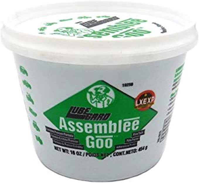 Lubegard® - Dr. Tranny™ Assemblee Goo Lubricant Green, Firm Tack Lubricant, 16 oz.