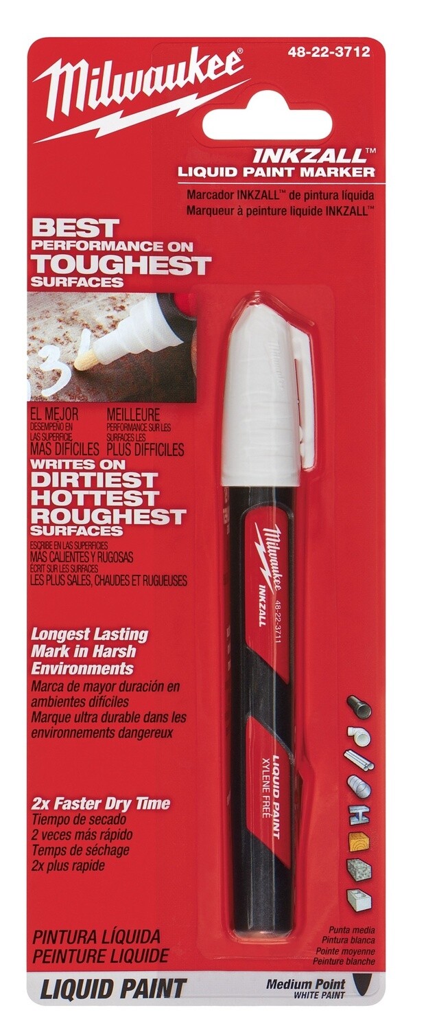 Milwaukee White Paint Marker