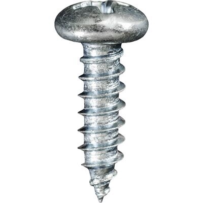 PHILLIPS PAN HEAD TAP SCREW #6 X 1/2 ZINC