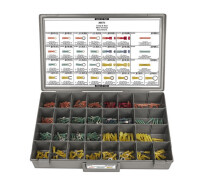 8674- Adj Gray Plastic Tray Crimp Wire Terminal Assort