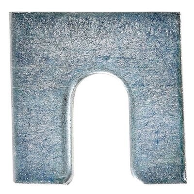 3155- SHIM 1-1/4 X 1-1/8 X 1/16 W/3/8 SLOT ZINC