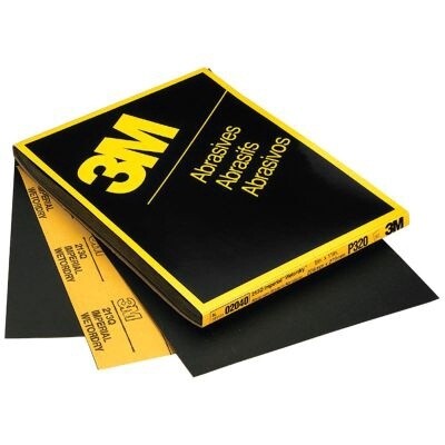 3M 2035- Wetordry™ 05113-102023 Abrasive Sheet, 9 In L, 5-1/2 In W, 1500 Grit, Silicon Carbide Abrasive, Better Tier
