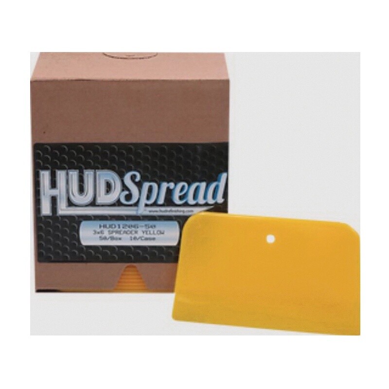 HUD HUD1206-50 Spreader, 6 in L, Yellow 50pk