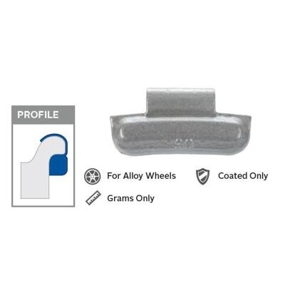 FN055-Wegmann Automotive 55g Coated Mag Weight (Box of 25)