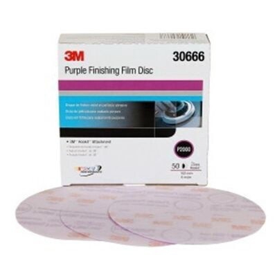 3m.30666-3M Hookit Abrasive Disc 260L 6&quot; P2000 (50/Box)