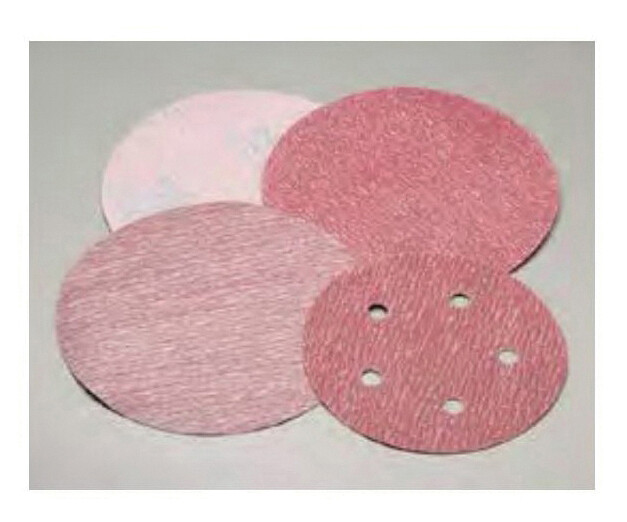 Norton® Premier™ 20274 Grip-On Hook and Loop Disc, 6 in Dia, P800B Grit, Aluminum Oxide Abrasive, Paper Backing
