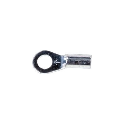 NON-INSULATED SOLDERLESS RING TERMINAL - 22-18 GA. #4-#6 STUD SIZE