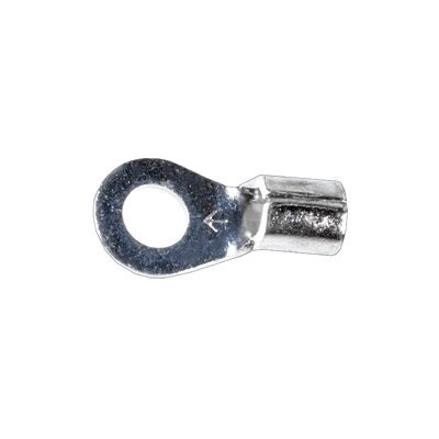 NON-INSULATED SOLDERLESS RING TERMINAL - 12-10 GA. #8-#10 STUD SIZE
