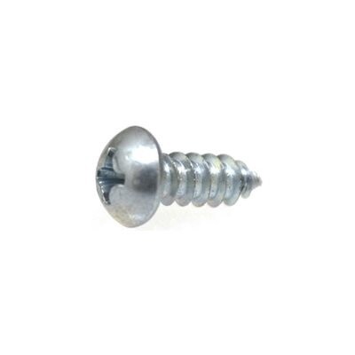 PHILLIPS ROUND HEAD TAP SCREW 10 X 1/2 ZINC