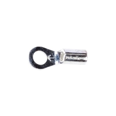 NON-INSULATED SOLDERLESS RING TERMINAL - 16-14 GA. #4-#6 STUD SIZE