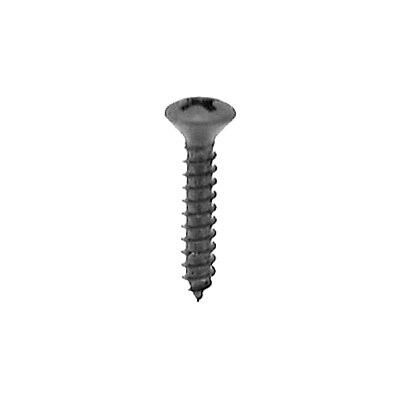 6 x 1 1/4&quot; #6 Hd Phil Oval Black Sheet Metal Screws