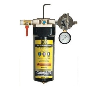 130525-DEVILBISS® CamAir® 130525 Desiccant Filter and Dryer Unit, 1/2 in Inlet Connection, 1/2 in Outlet Connection, 16 cfm Air