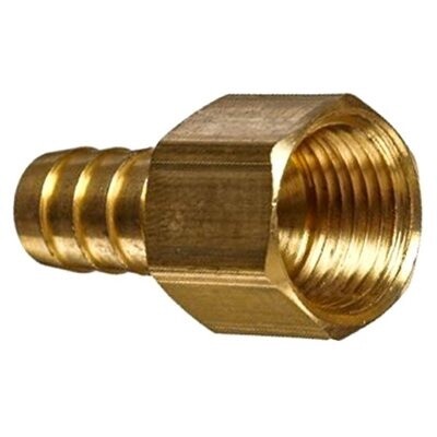 HOSE BARB TO TPR FEMALE PIPE 5/16 ID 1/4 THRD